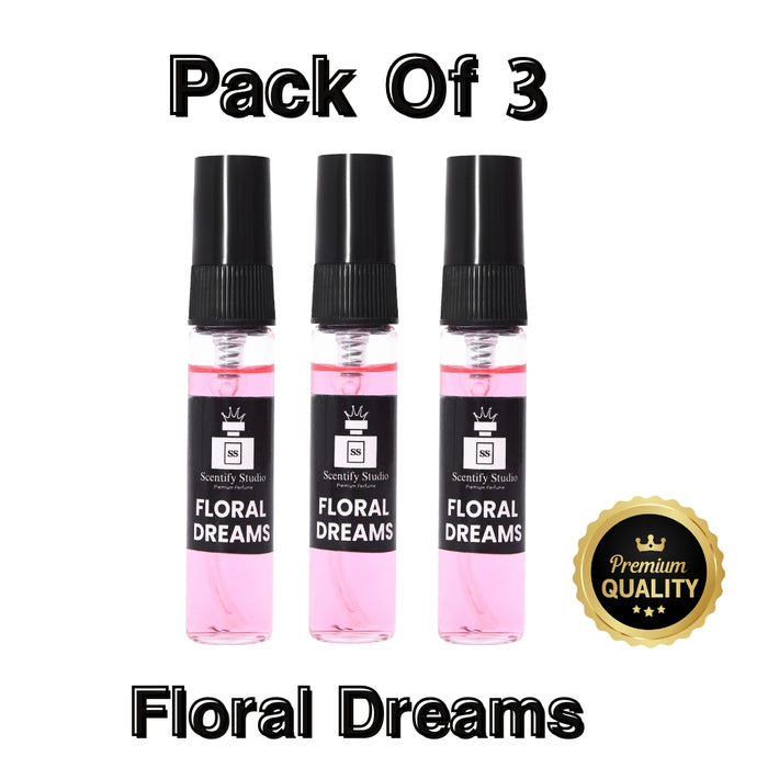 Floral Dreams - Inspired by Gucci Flora 5ML Tester (Pack of 3)