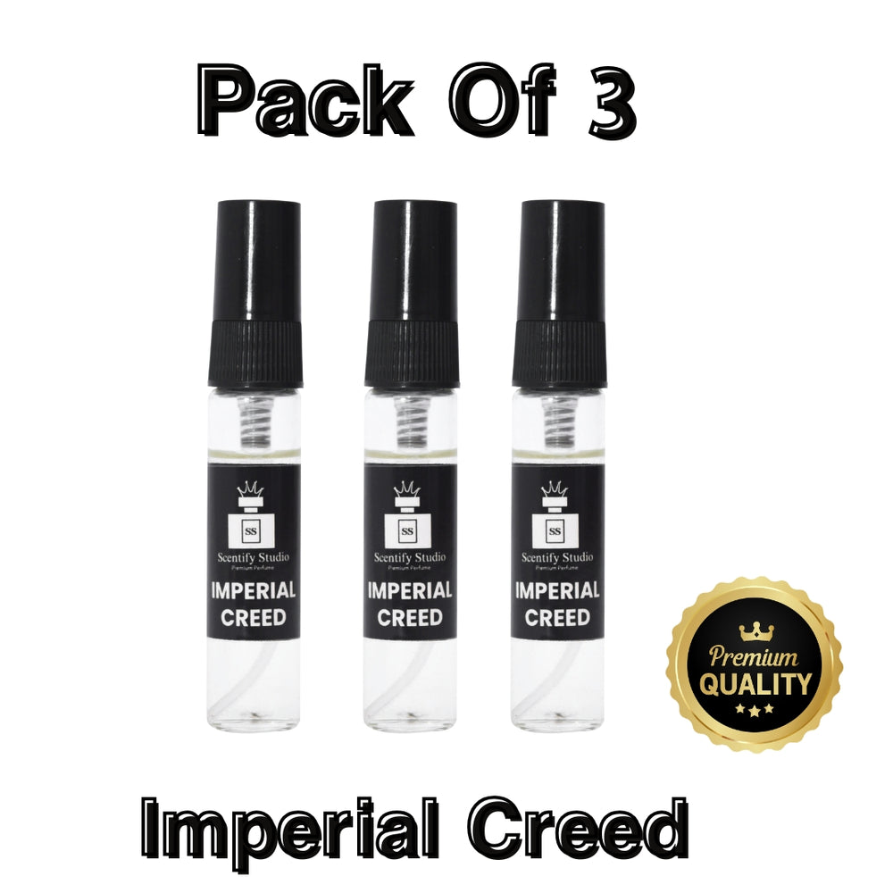 Imperial Creed - Inspired by Creed Aventus - 5ML Tester (Pack of 3)